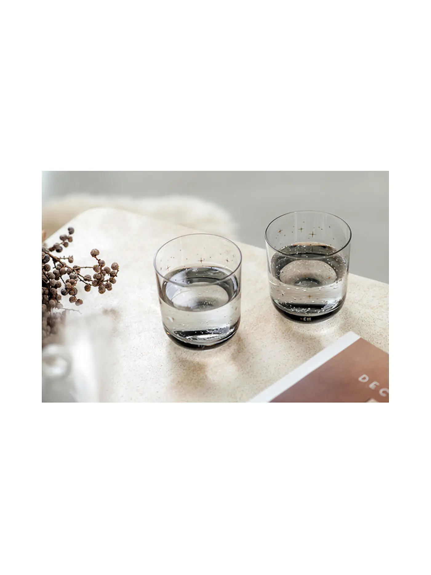 LIKE BY VILLEROY & BOCH | Wasserglas Set 2-tlg WINTER GLOW 200ml | 